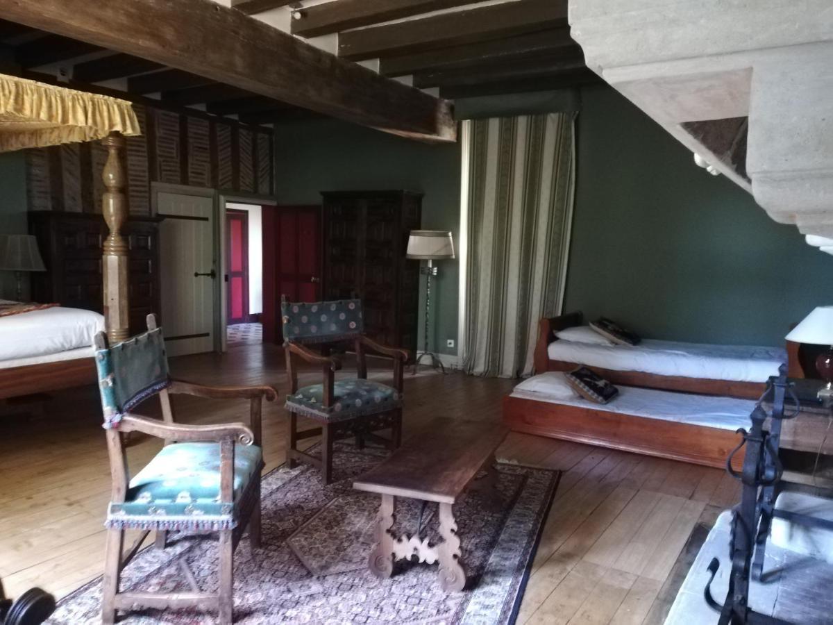 Manoir De La Touche Bed and Breakfast Azay-le-Rideau Exteriör bild